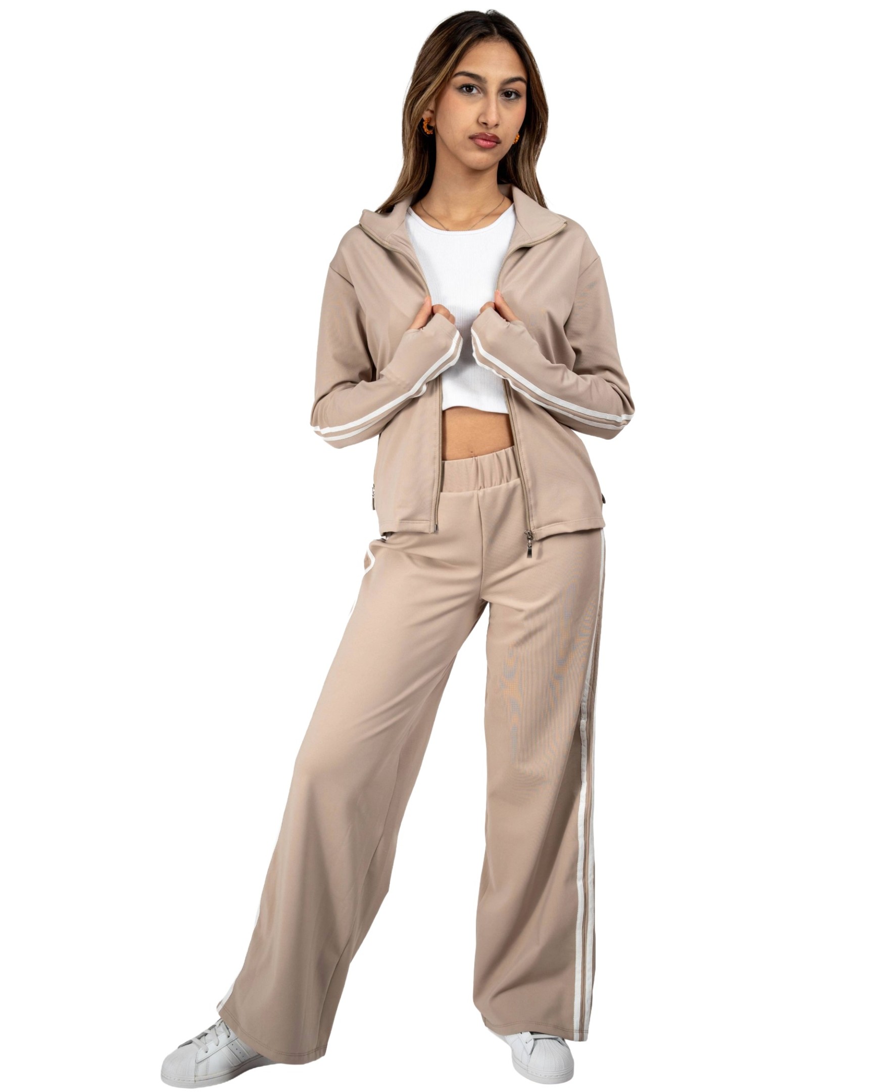 Women’s 3-piece Outfit With Stripes Kari