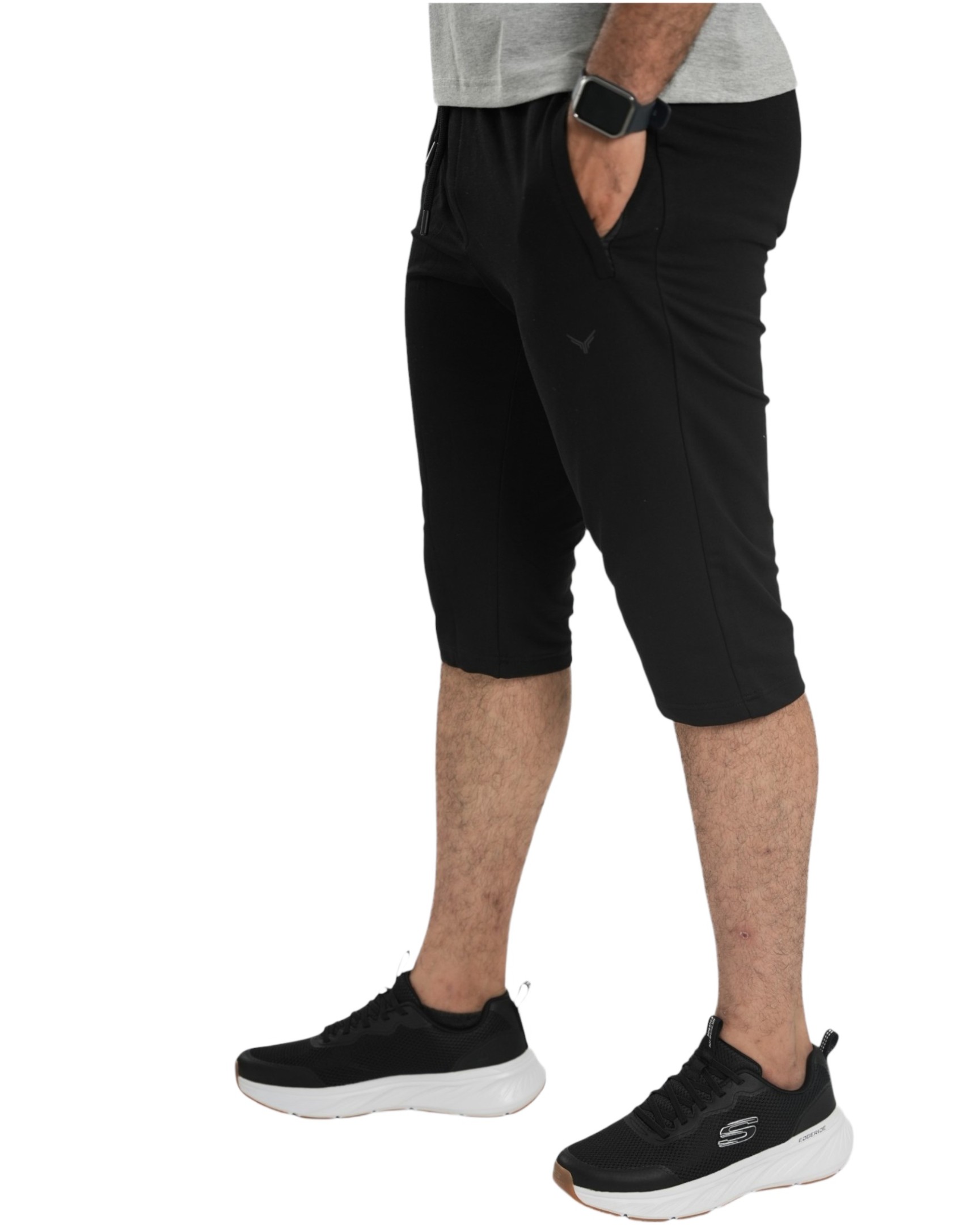 Kari Cropped Cotton Trousers