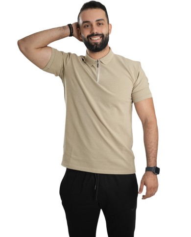 Chic Half-zip With Shirt Colla R