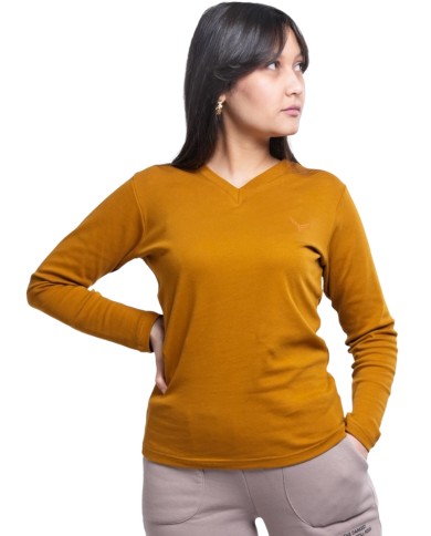 Basic  Fit Shirt Kari V Neck