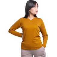 Basic  Fit Shirt Kari V Neck