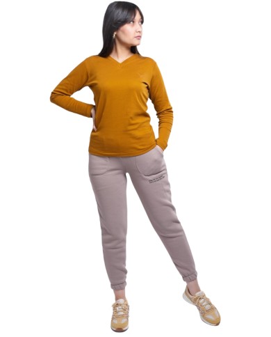 Basic  Fit Shirt Kari V Neck