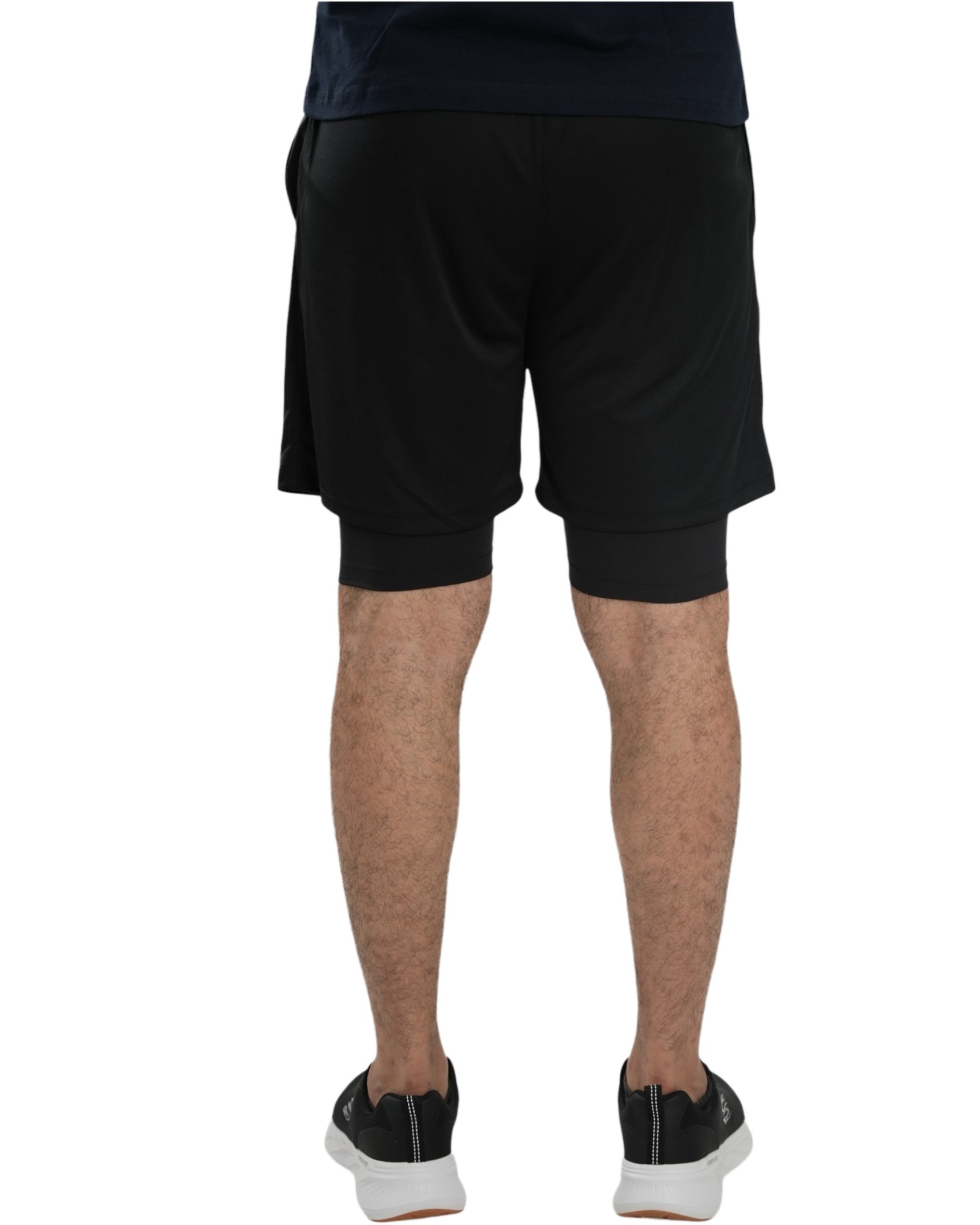 Double-layer Shorts With Fitte