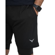 Double-layer Shorts With Fitte