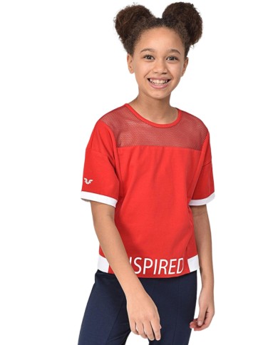 PULL  BILCEE FILLETTE  ROUGE