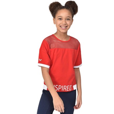 PULL  BILCEE FILLETTE  ROUGE