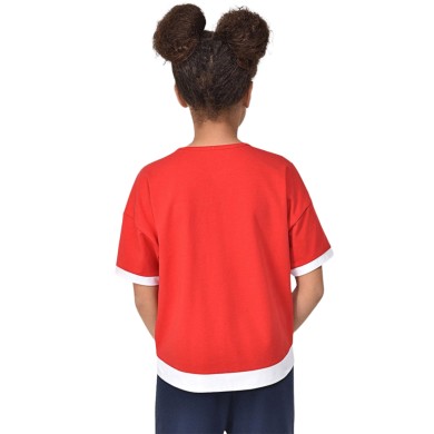 PULL  BILCEE FILLETTE  ROUGE