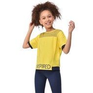 PULL  BILCEE FILLETTE  JAUNE