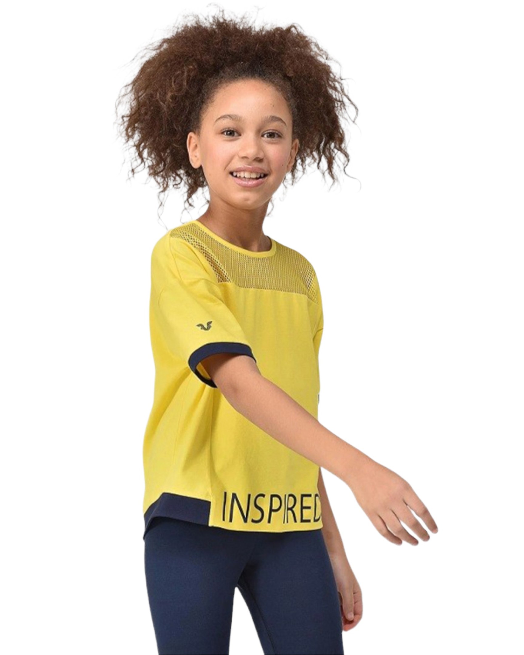 PULL  BILCEE FILLETTE  JAUNE