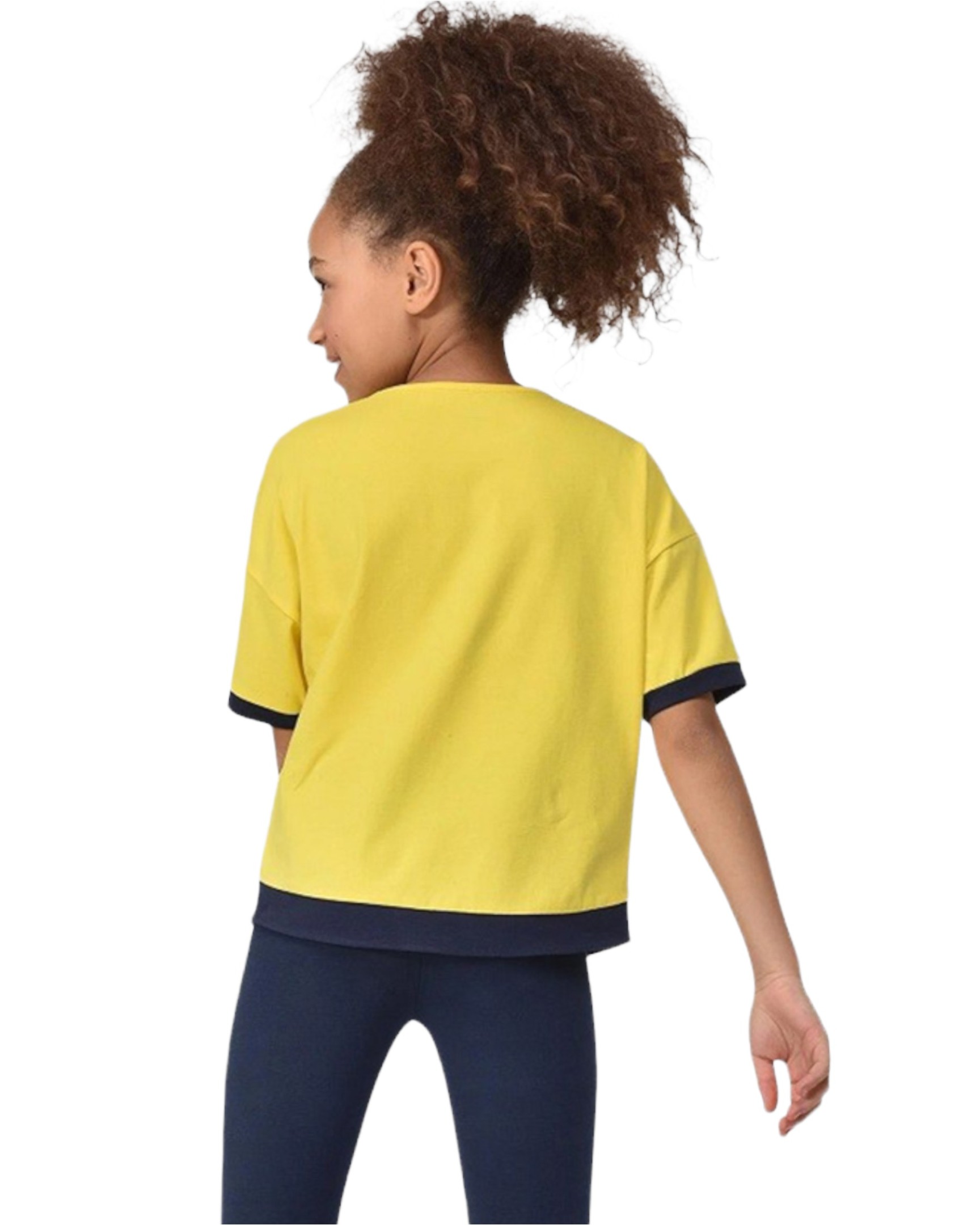 PULL  BILCEE FILLETTE  JAUNE