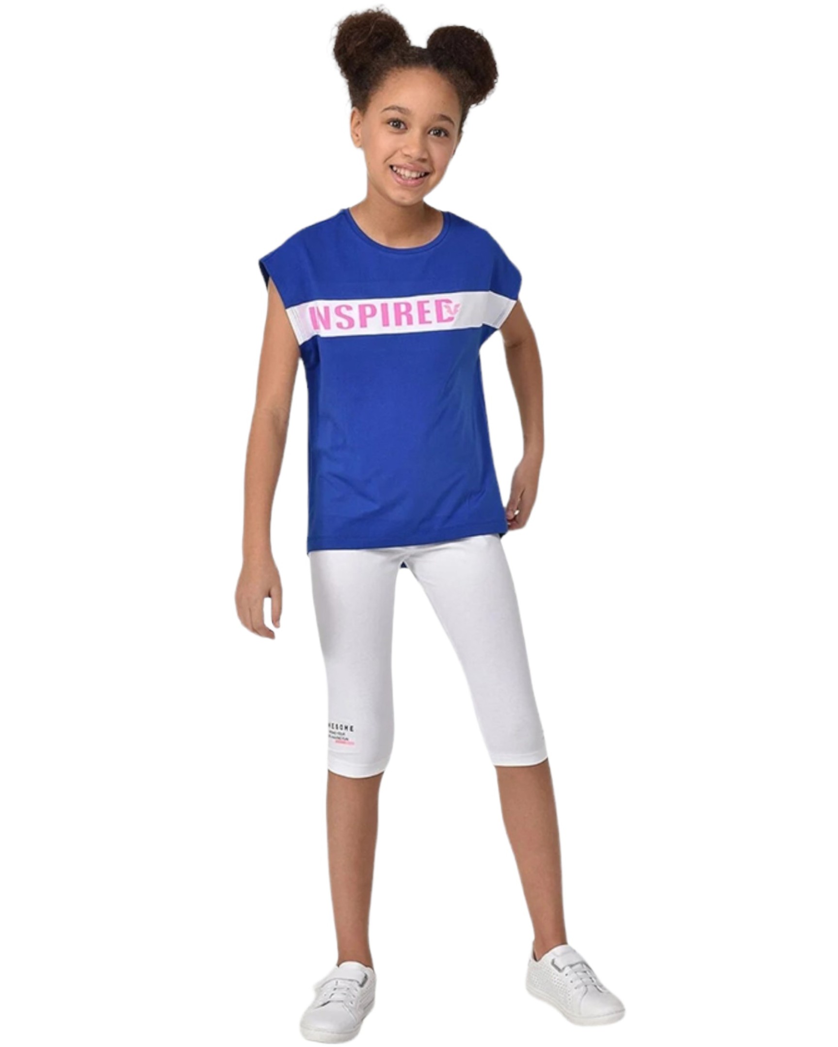 PULL BILCEE FILLETTE  BLEU