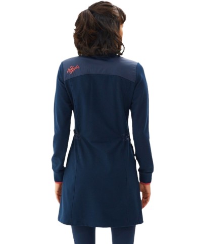 Veste Longue Bilcee Femme Bleu