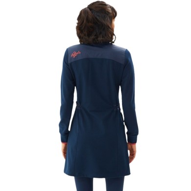 Veste Longue Bilcee Femme Bleu