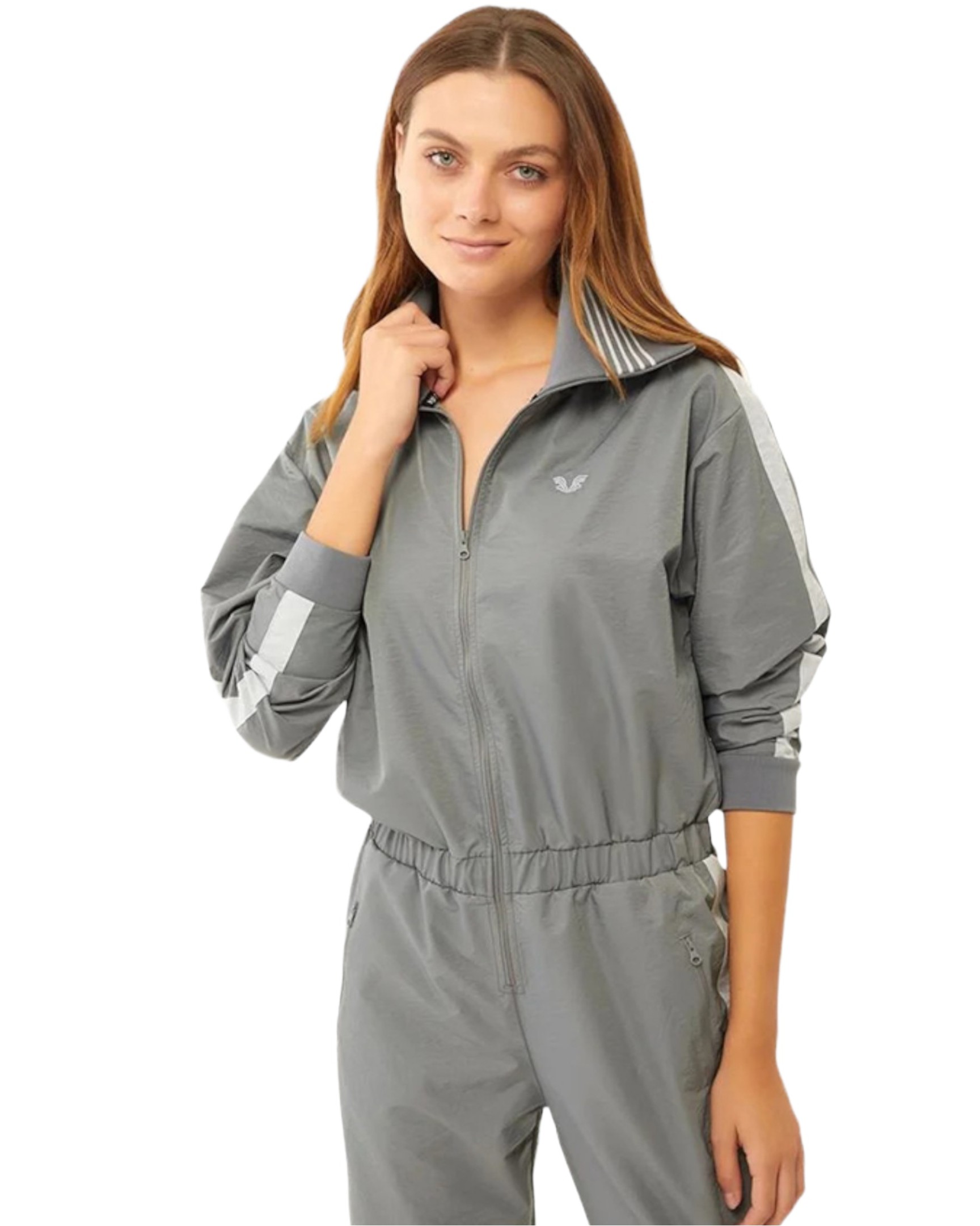 Combinaison Bilcee En Tissu Rise Parachute Femme