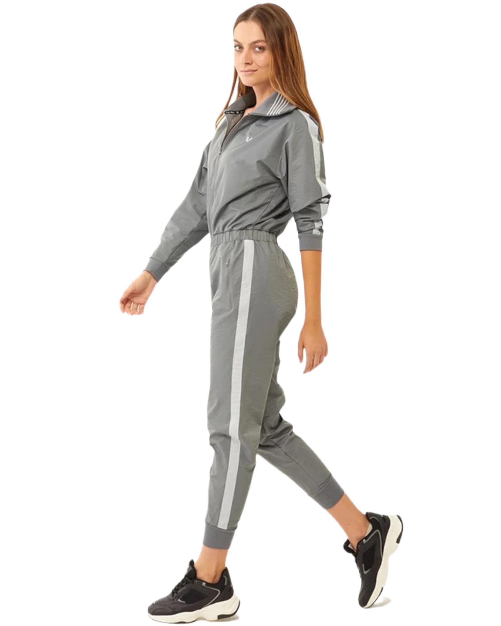 Combinaison Bilcee En Tissu Rise Parachute Femme