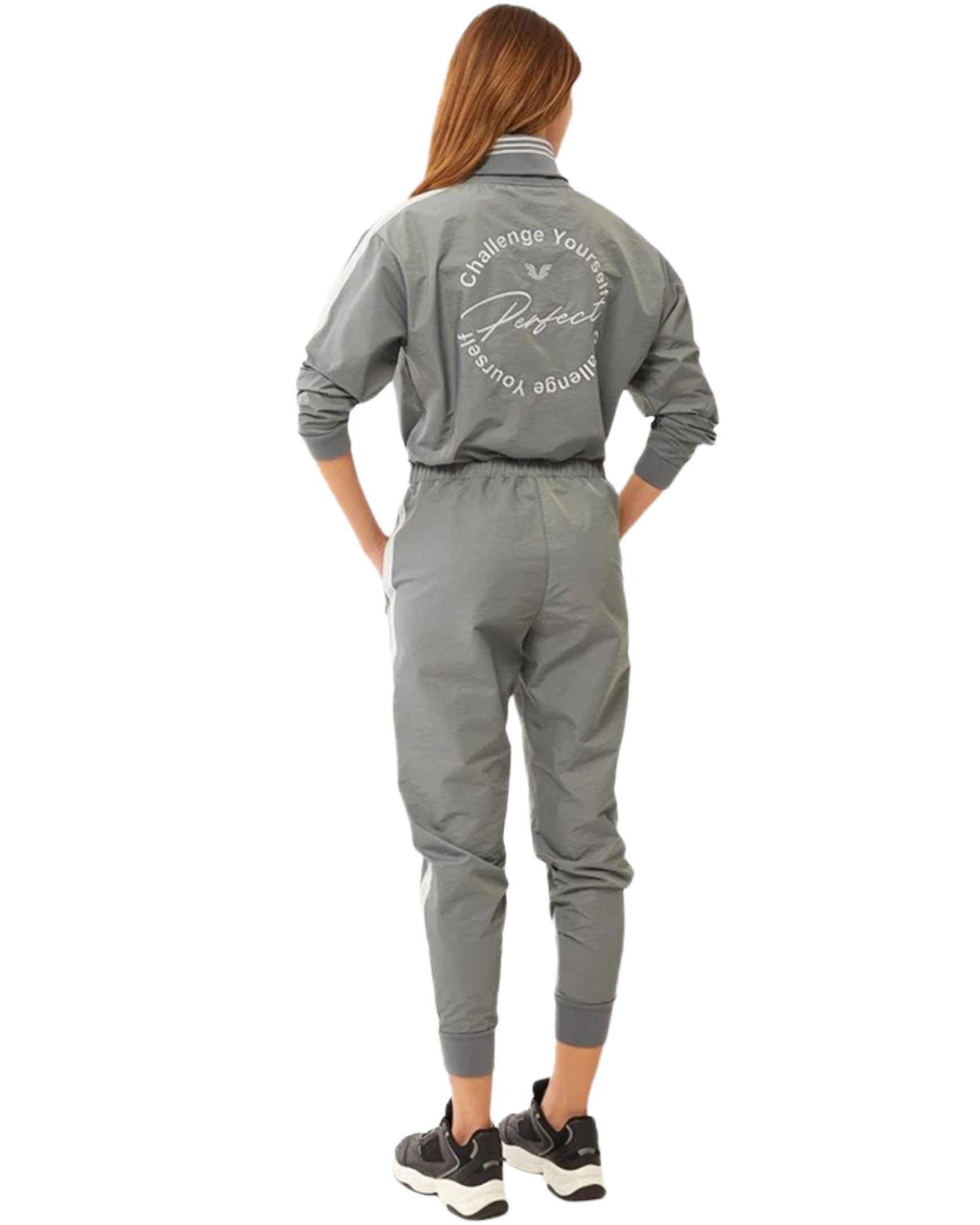 Combinaison Bilcee En Tissu Rise Parachute Femme