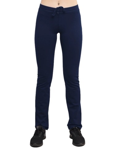 Pantalon Bilcee Femme Coton Bleu