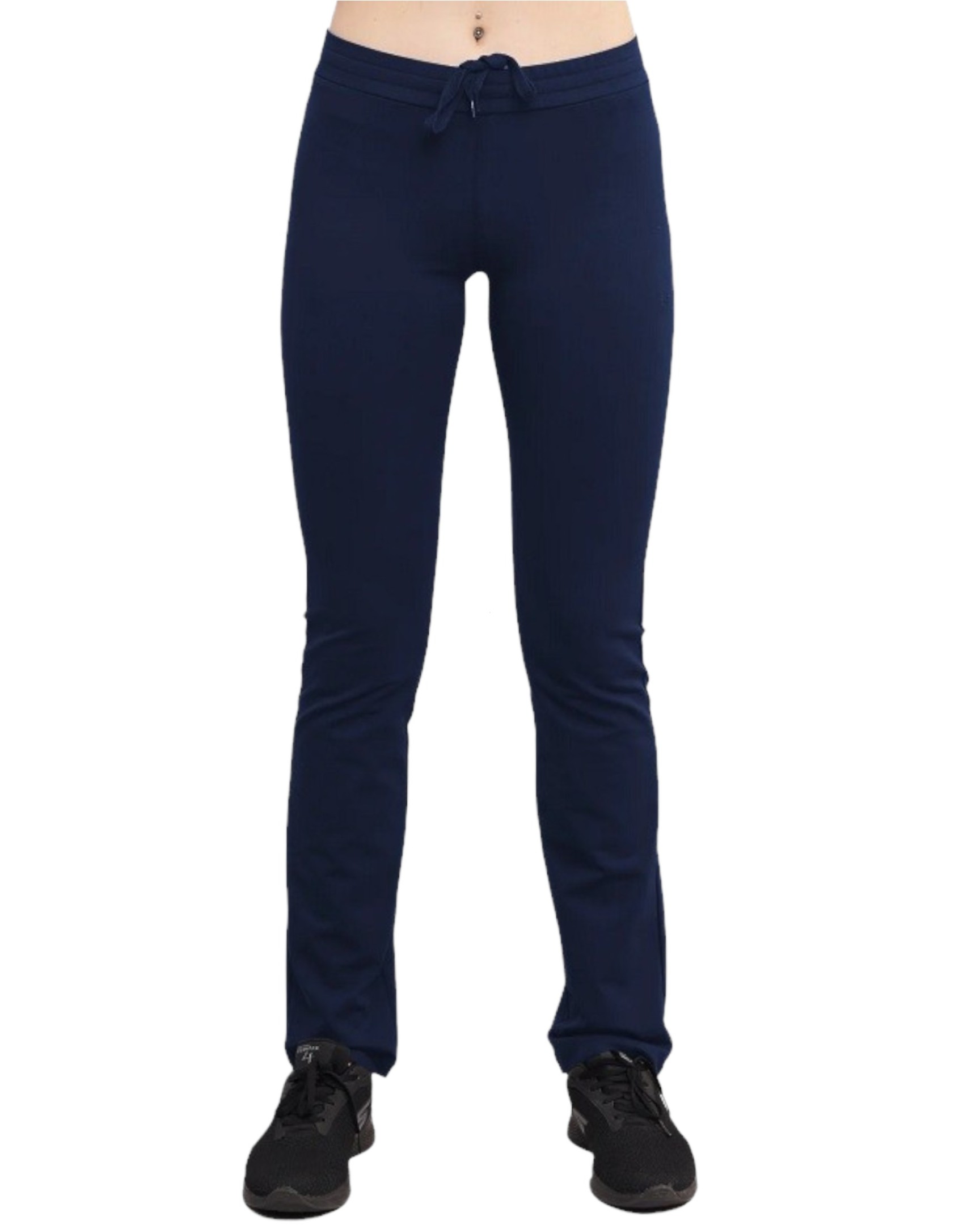 Pantalon Bilcee Femme Coton Bleu