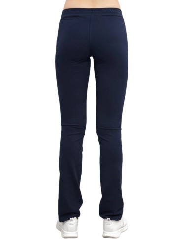Pantalon Bilcee Femme Coton Bleu