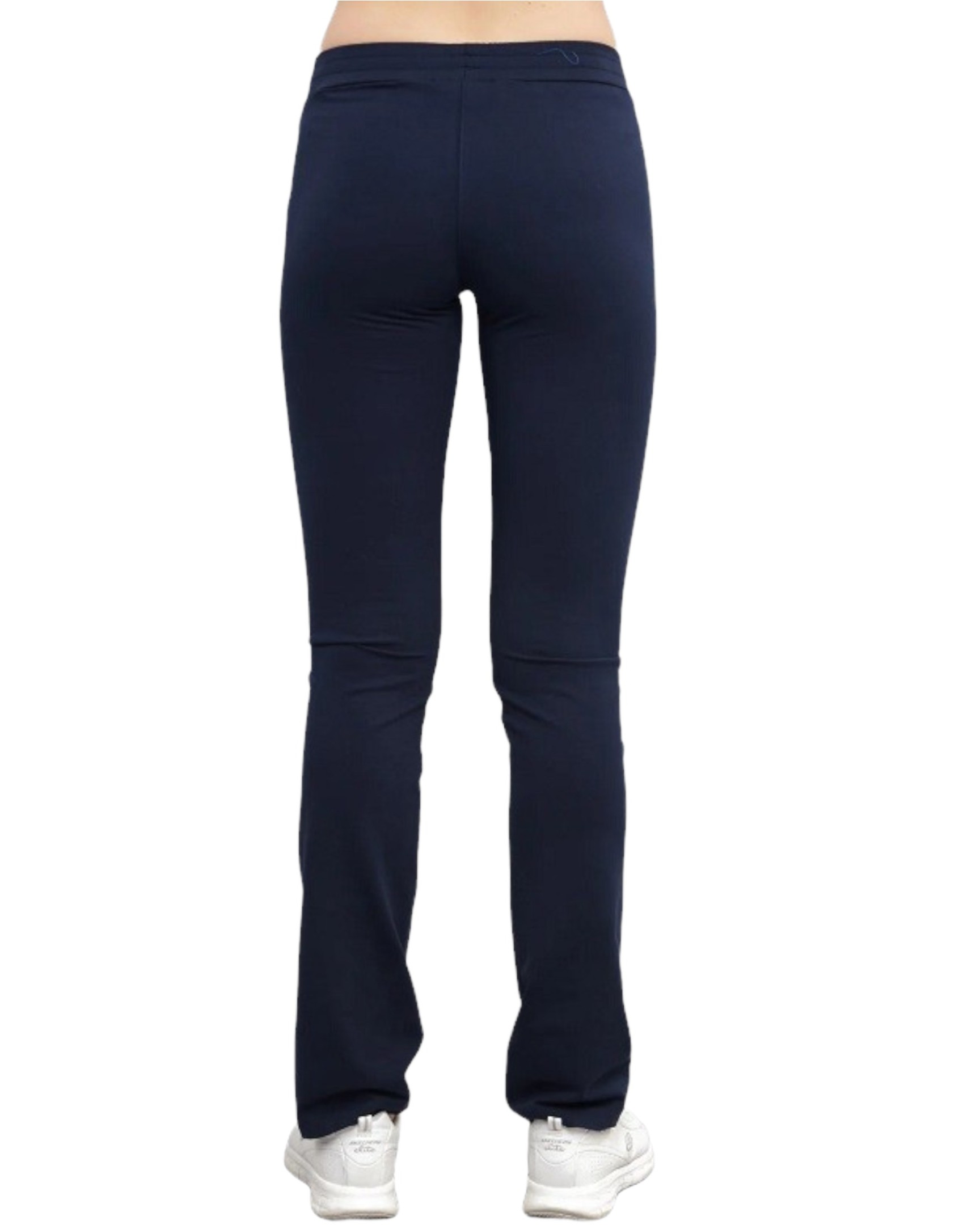 Pantalon Bilcee Femme Coton Bleu