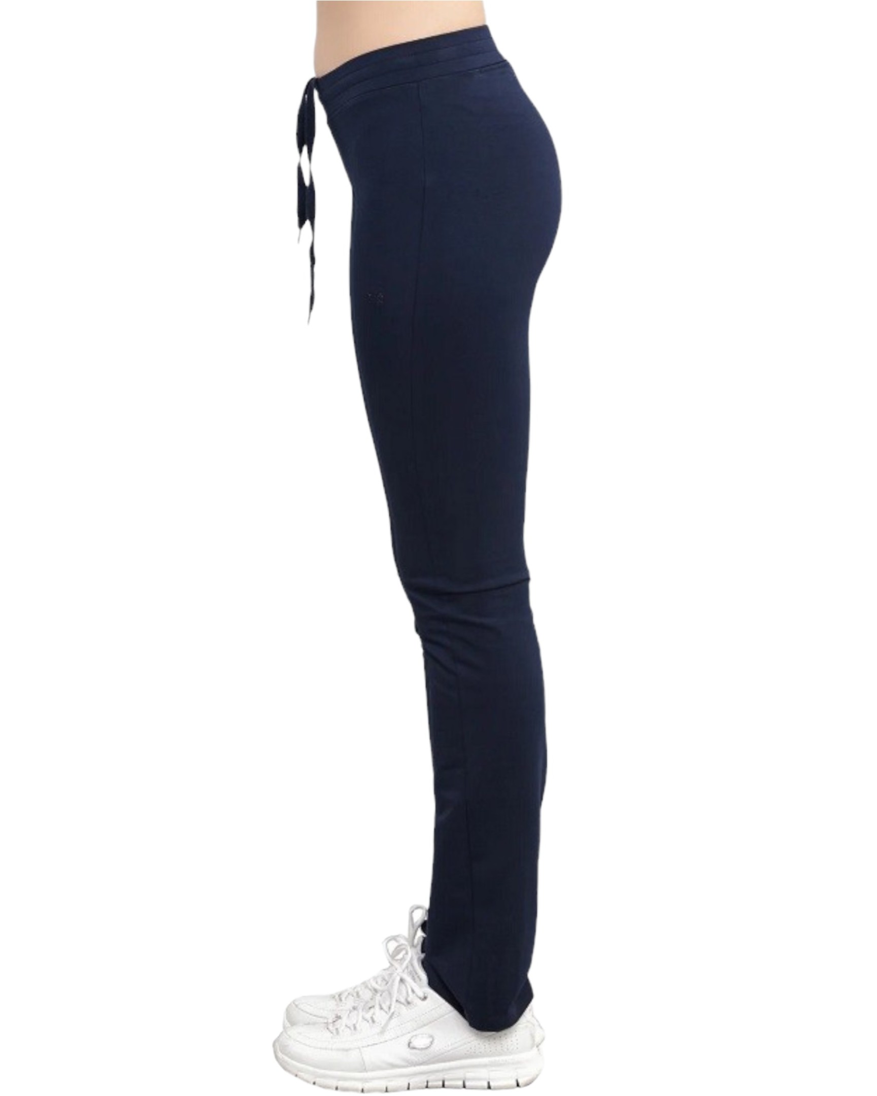 Pantalon Bilcee Femme Coton Bleu