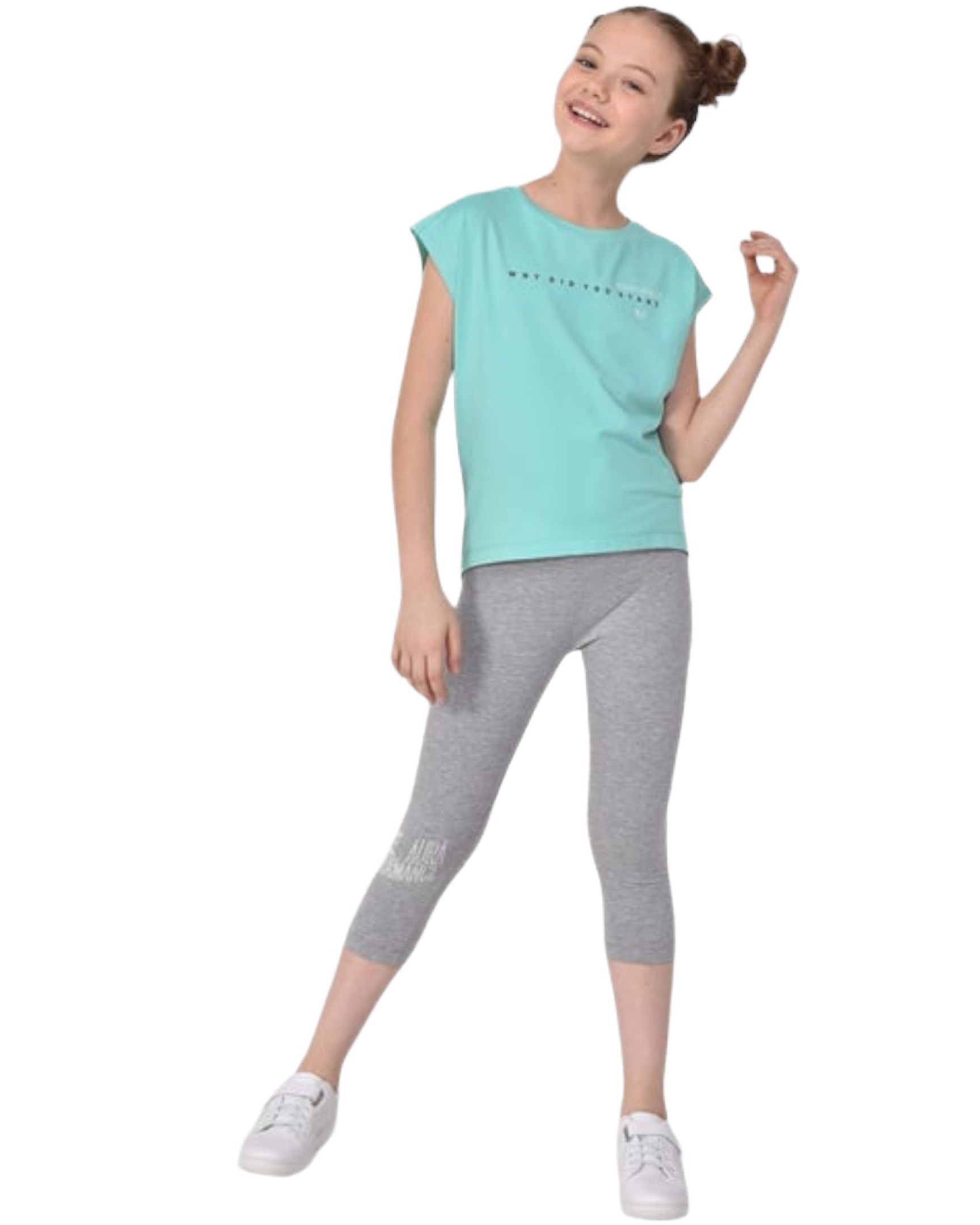 PULL  BILCEE FILLETTE  VERT DOUX