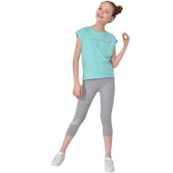 PULL  BILCEE FILLETTE  VERT DOUX