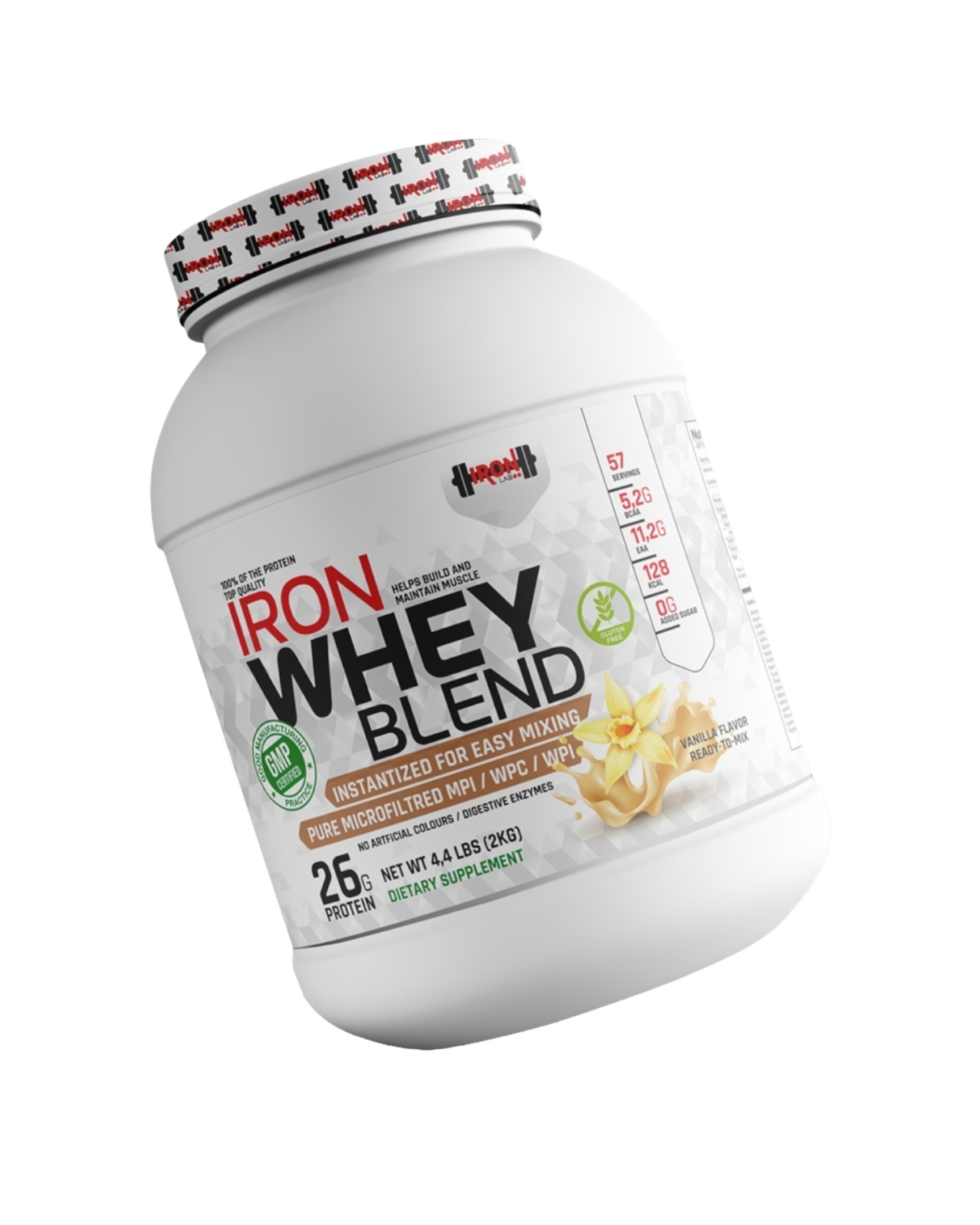 Ironwhey Blend Vanille 2kg