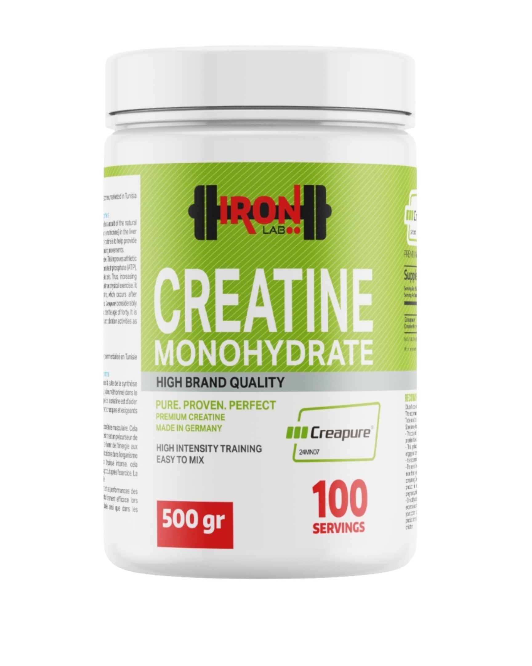 Ironlab Creapure (ger) 500 Gr