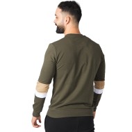 Men's Colorful Sleeve Sweater