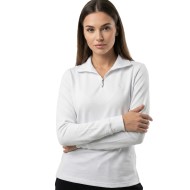 Basic  Fit Shirt With Zip Kari