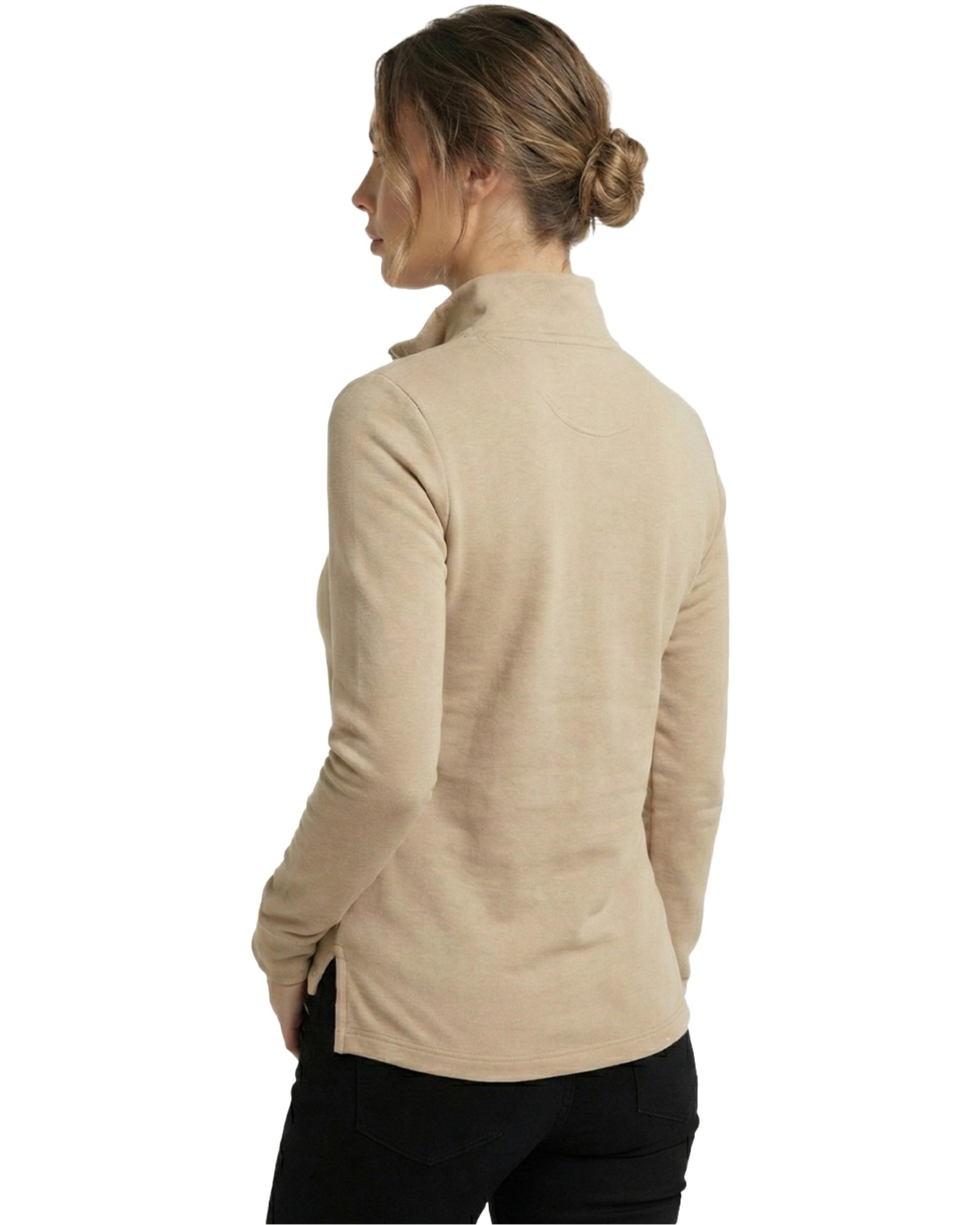 Basic  Fit Shirt With Zip Kari