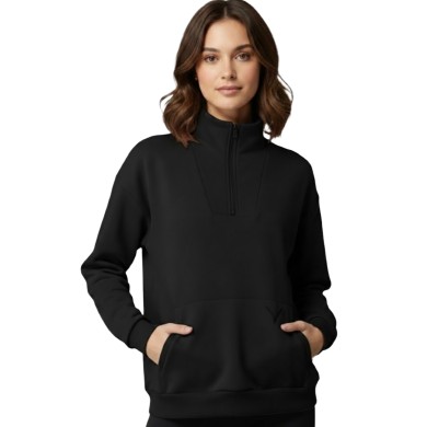 Casual Half-zip Pullover