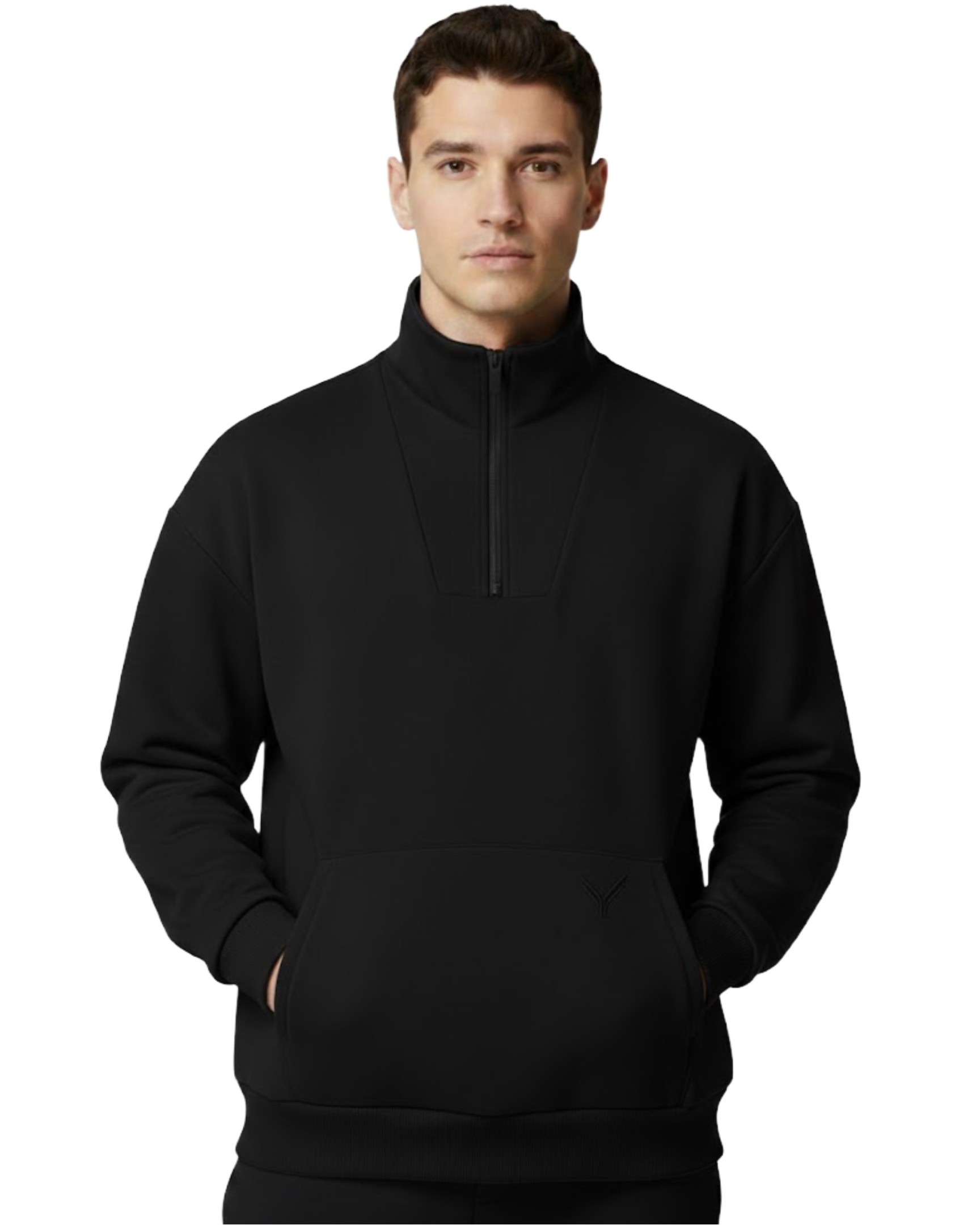 Casual Half-zip Pullover