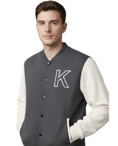 Two-tone Varsity Jacket