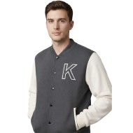 Two-tone Varsity Jacket