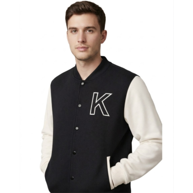 Two-tone Varsity Jacket