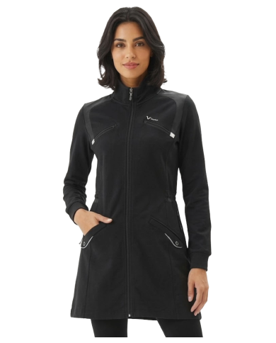 Veste Longue Bilcee Femme Noir