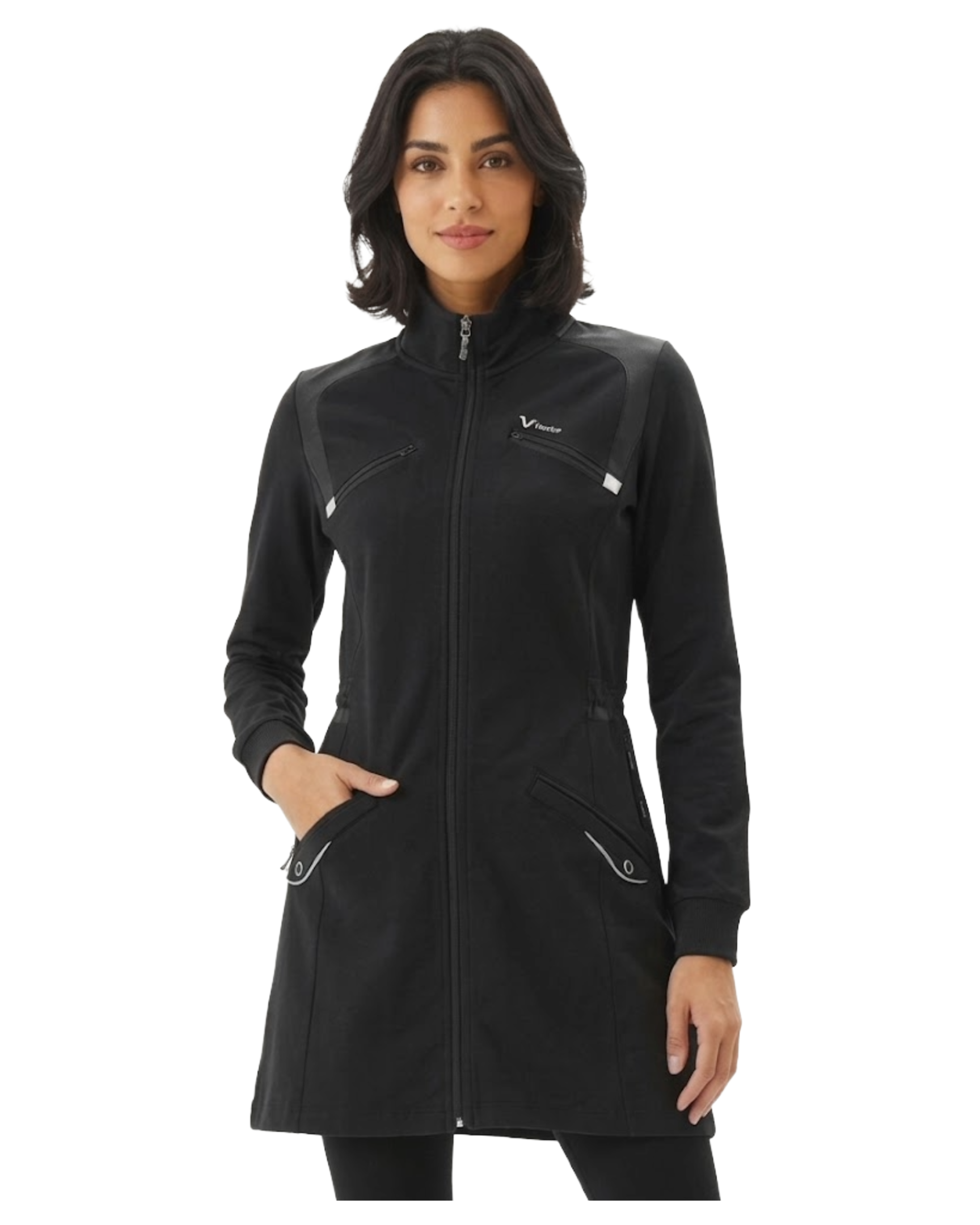 Veste Longue Bilcee Femme Noir