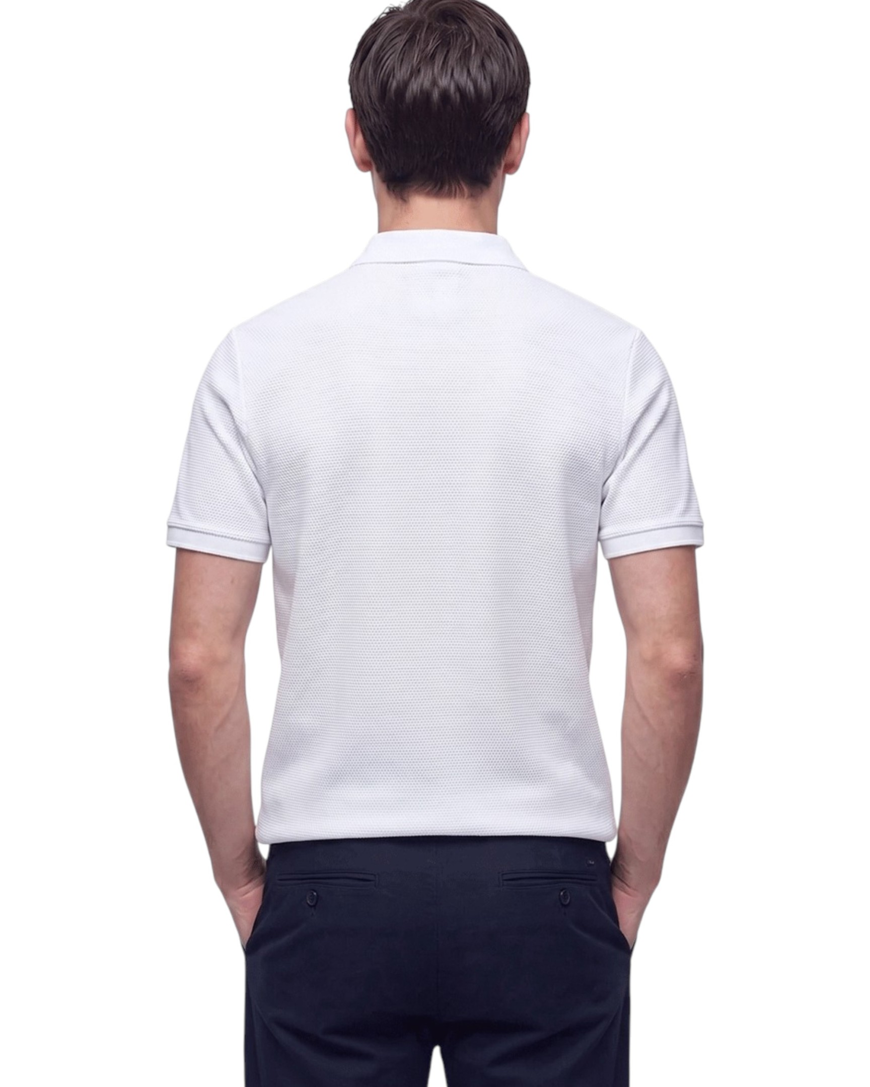 Chic Half-zip With Shirt Colla R