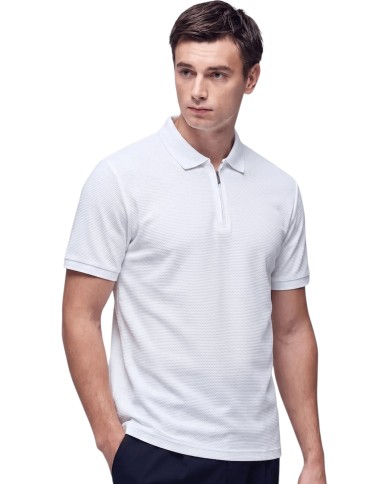 Chic Half-zip With Shirt Colla R