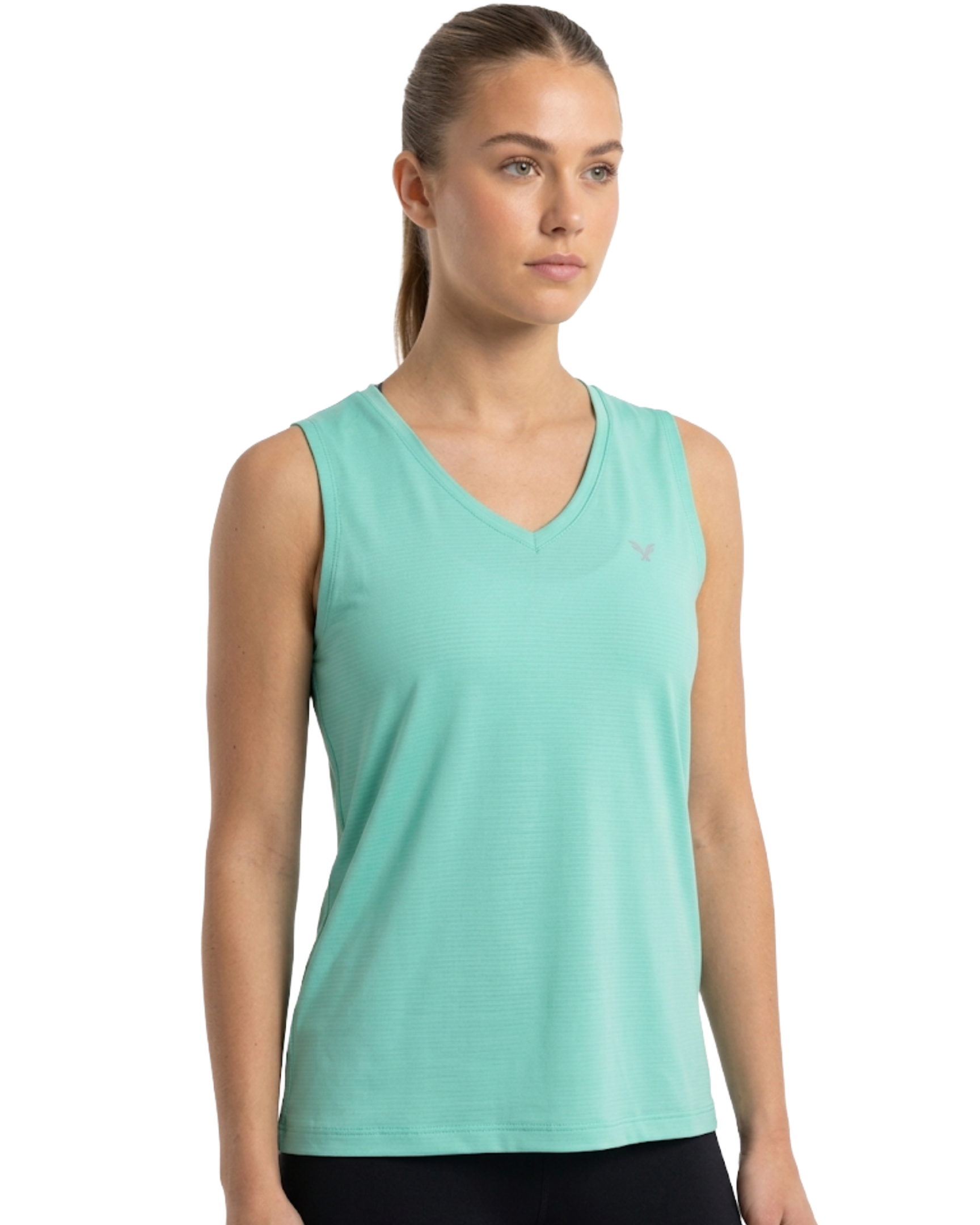 Sans Manche Femme Bilcee Vert