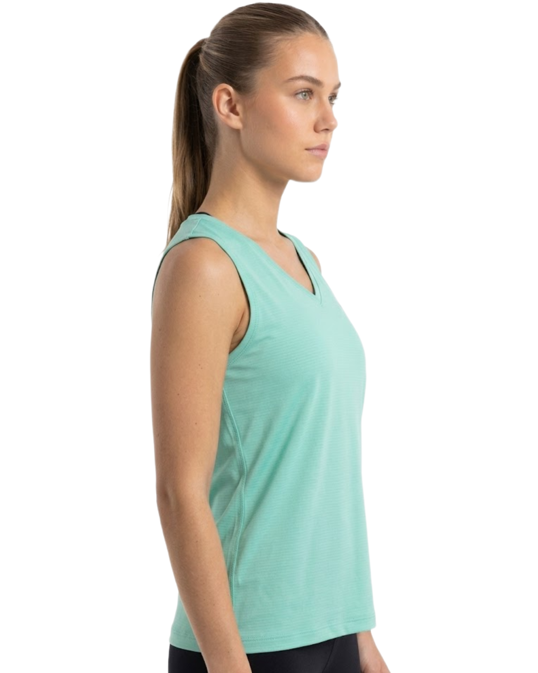 Sans Manche Femme Bilcee Vert