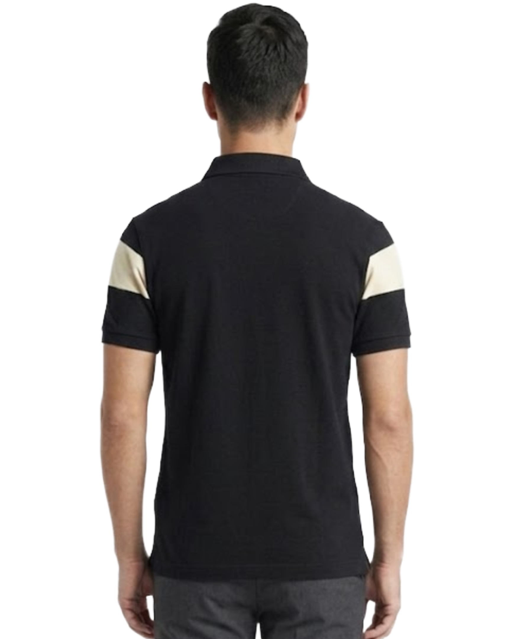 Men's Polo Shirt With Contrast