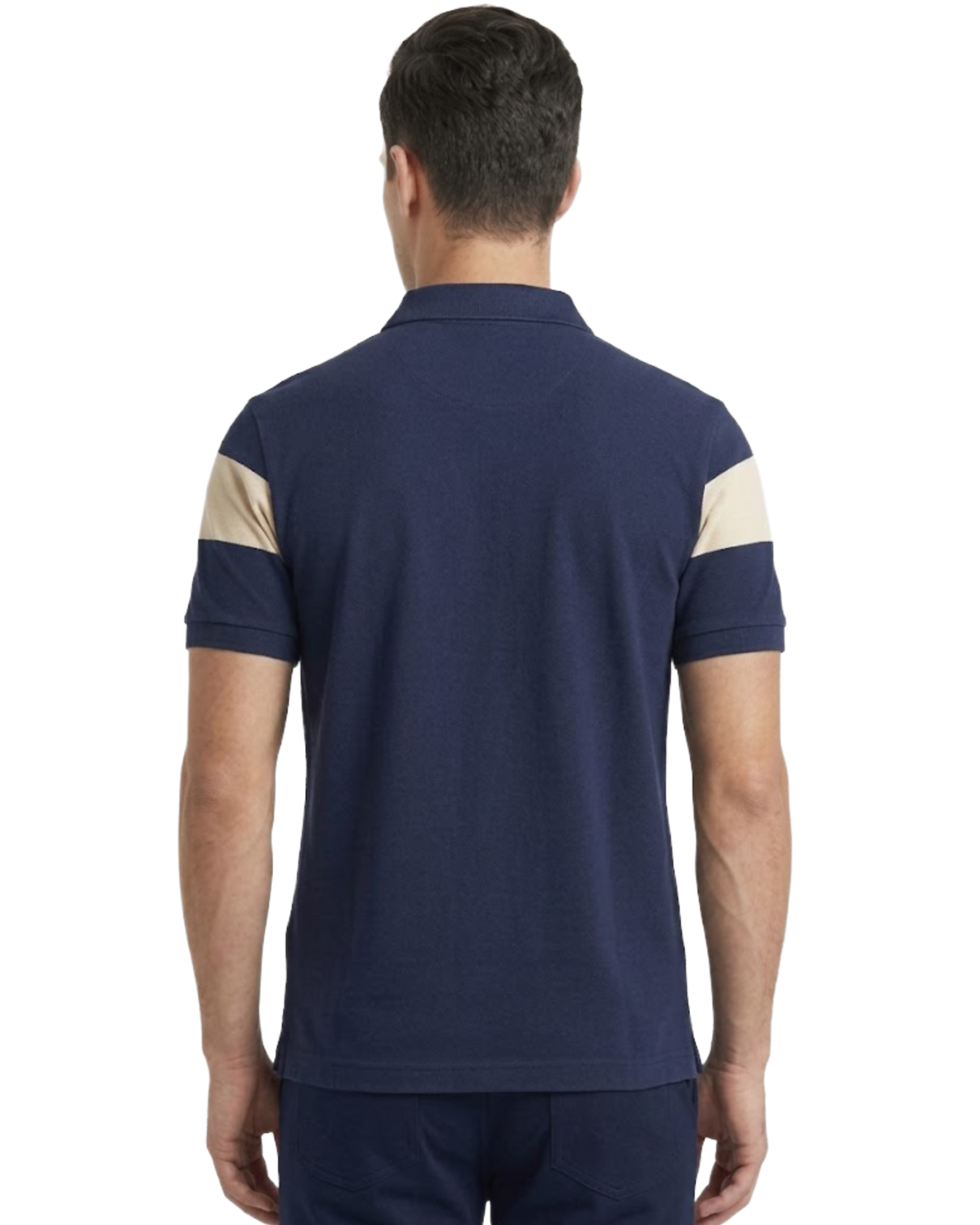 Men's Polo Shirt With Contrast