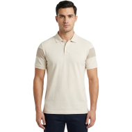 Men's Polo Shirt With Contrast