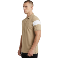 Men's Polo Shirt With Contrast