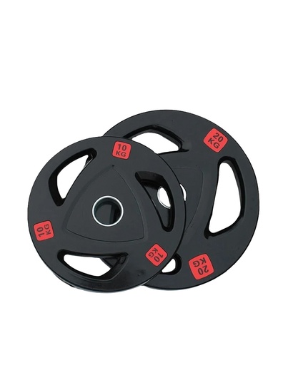 Black Rubber Incased Plate P53