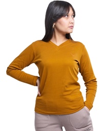 Basic  Fit Shirt Kari V Neck